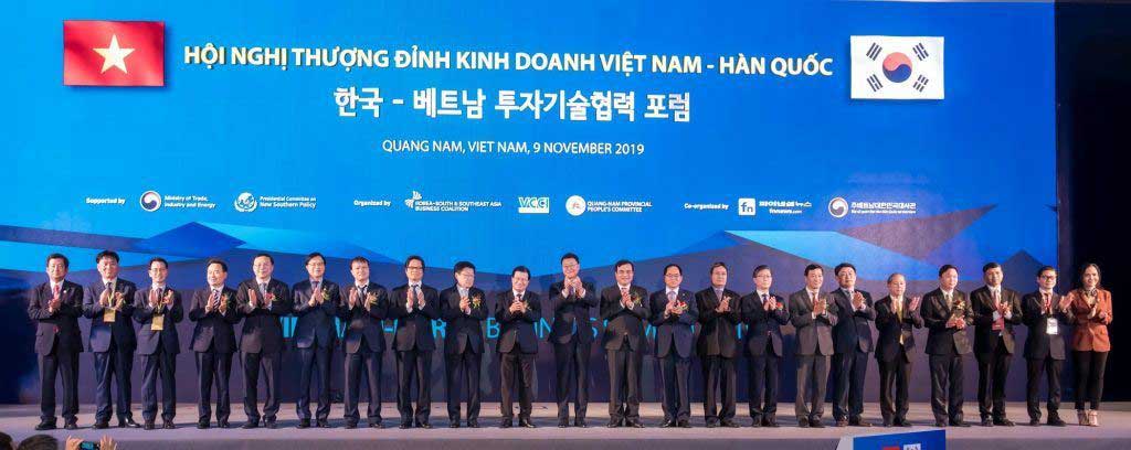 BPO.MP THAM DỰ HỘI NGHỊ THƯỢNG ĐỈNH KINH DOANH VIỆT NAM – HÀN QUỐC 2019 TẠI QUẢNG NAM