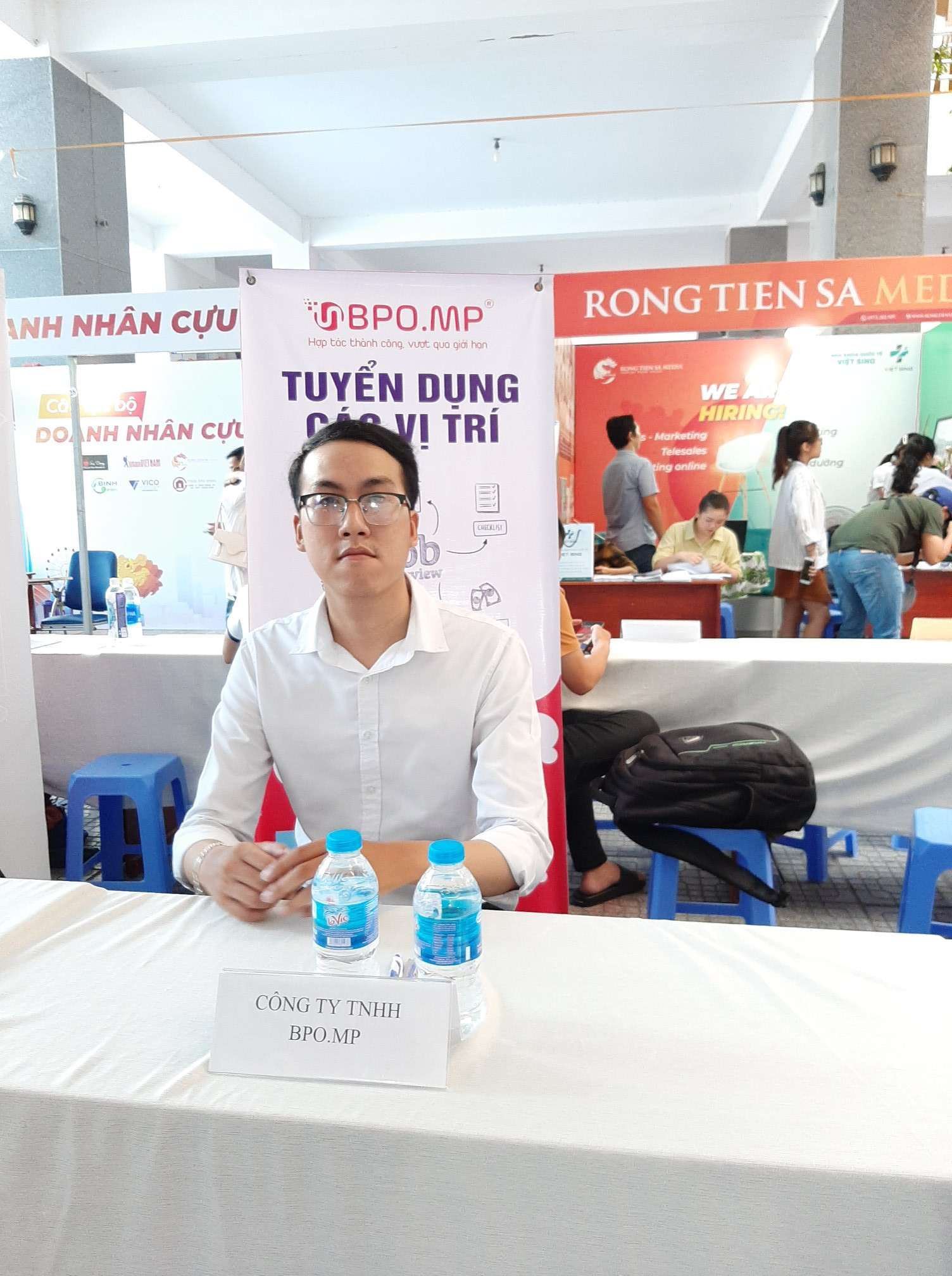 CÙNG BPO.MP TƯNG BỪNG NGÀY HỘI TUYỂN DỤNG TẠI TRƯỜNG ĐH DUY TÂN