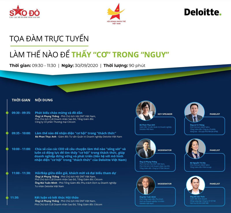 BPO.MP THAM DỰ HỘI THẢO TRỰC TUYẾN 4.0. THẤY “CƠ” TRONG “NGUY” ĐẠI DỊCH COVID 19