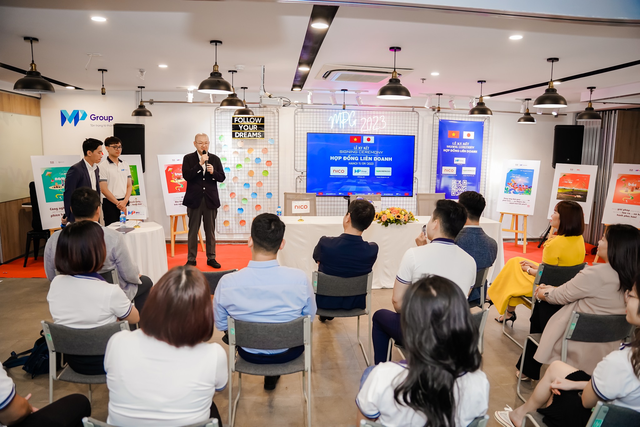 JOINT VENTURE AGREEMENT SIGNING CEREMONY – BPO.MP CO., LTD.