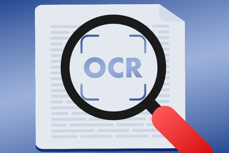 OCR – OPTICAL CHARACTER RECOGNITION