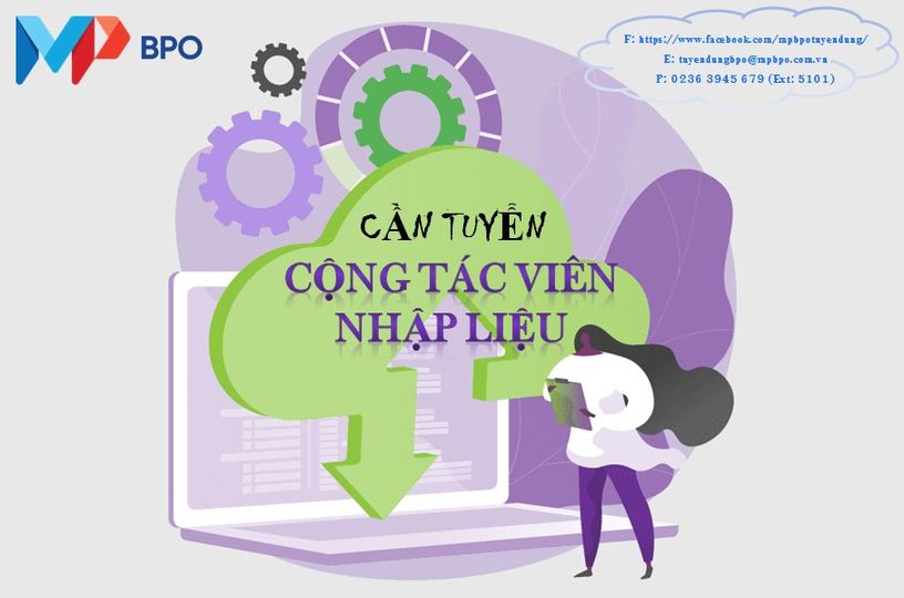 CỘNG TÁC VIÊN NHẬP LIỆU TẠI ĐÀ NẴNG