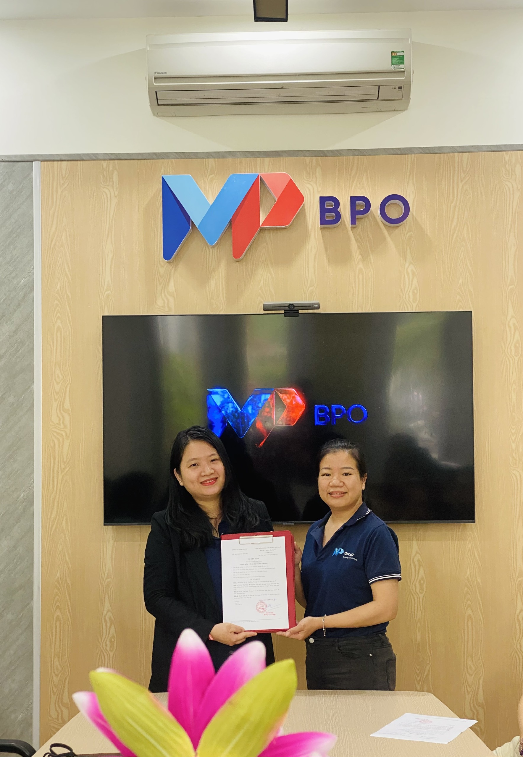 BỔ NHIỆM VỊ TRÍ MỚI | MPBPO